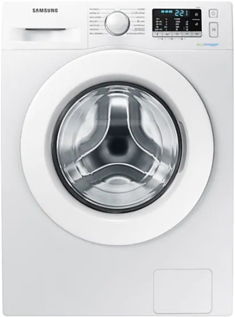 TECNOSHOP Lavatrice Samsung WW80J555MW 8 KG carica frontale 1400 giri classe A+